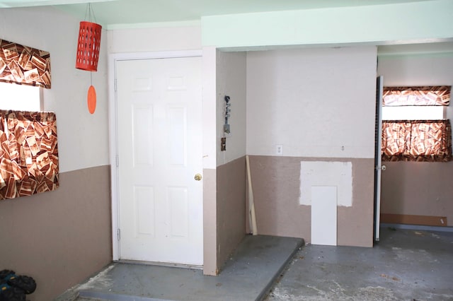 165 Pleasant Ave, Madawaska, ME 04756 - interior space featuring unfinished concrete floors