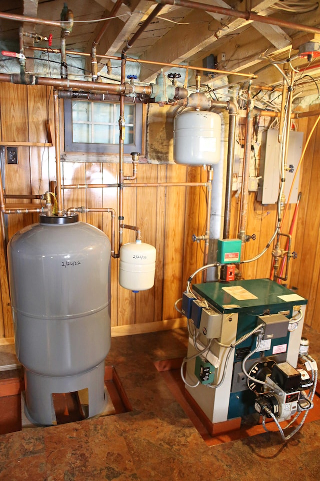 165 Pleasant Ave, Madawaska, ME 04756 - utilities with a heating unit