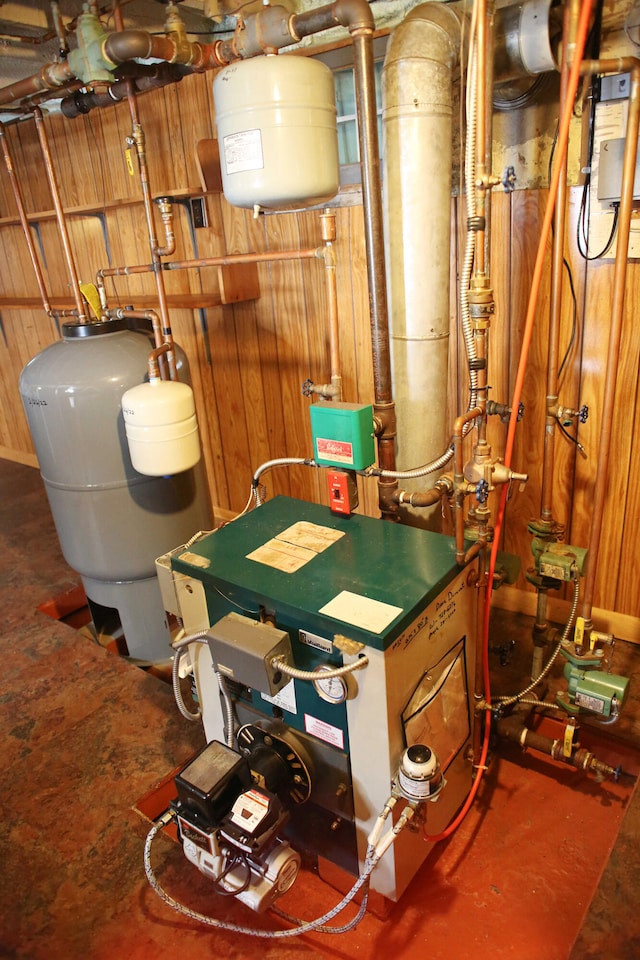 165 Pleasant Ave, Madawaska, ME 04756 - utilities with a heating unit