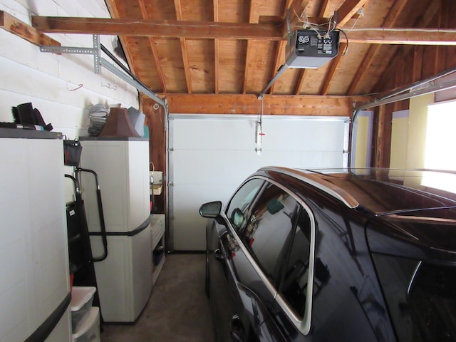 57 Salmond St, Belfast, ME 04915 - garage with a garage door opener