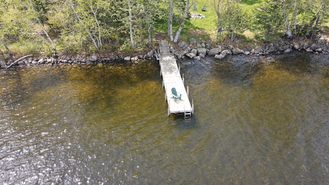 747 S Shore Dr Unit 6, Rangeley Plt, ME 04970 - view of dock