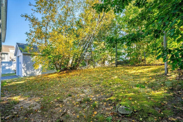 view of yard