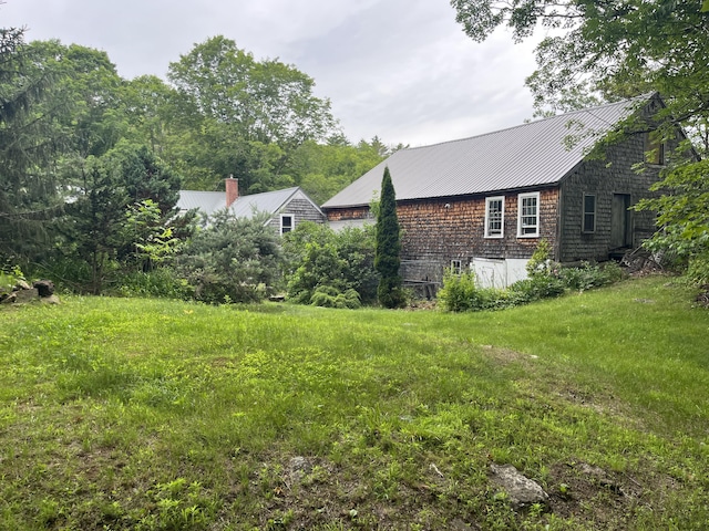 67 Elm St, Newfield, ME 04095 - view of yard