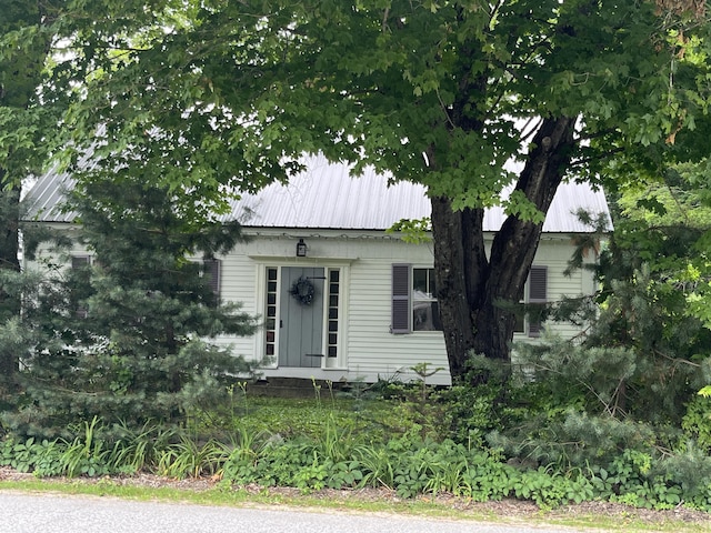 67 Elm St, Newfield, ME 04095 - view of front of home featuring a metal roof