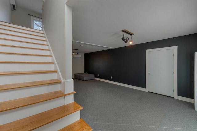 56 Old Kings Hwy, Ogunquit, ME 03907 - stairs with carpet and baseboards