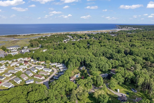 56 Old Kings Hwy, Ogunquit, ME 03907 - birds eye view of property with a water view