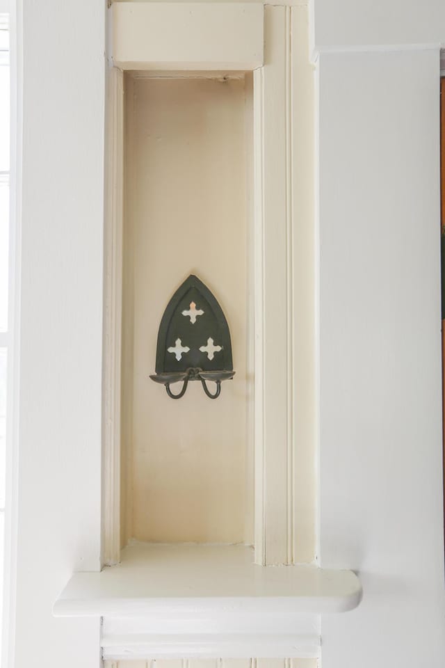 view of room details