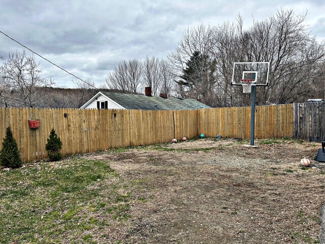 106 Northern Ave, Augusta, ME 04330 - view of yard with fence