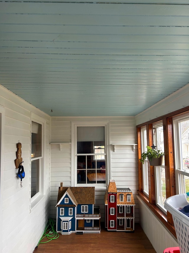 106 Northern Ave, Augusta, ME 04330 - sunroom / solarium with wood finished floors