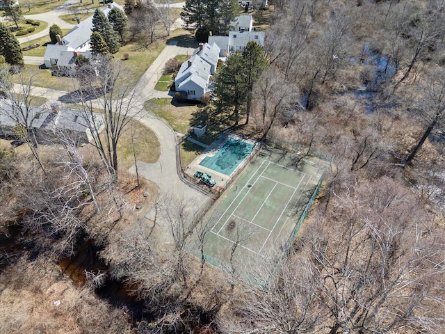aerial view