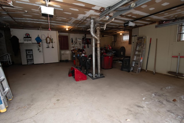 369 Ohio St, Bangor, ME 04401 - basement featuring a garage