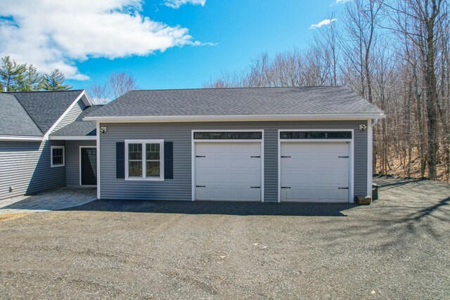 12 Charlies Way, Readfield, ME 04355 - view of detached garage