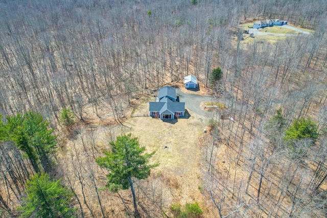 12 Charlies Way, Readfield, ME 04355 - bird's eye view featuring a rural view
