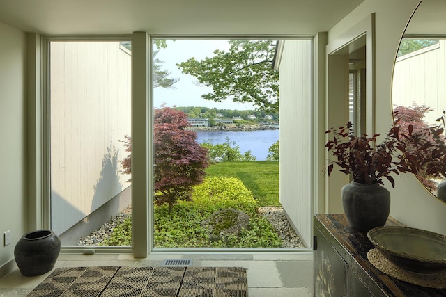 4 Ice House Pt, York, ME 03909 - doorway with a water view