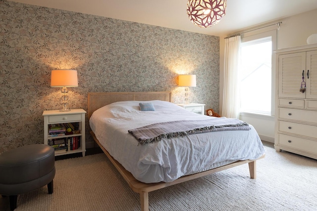 4 Ice House Pt, York, ME 03909 - carpeted bedroom featuring wallpapered walls