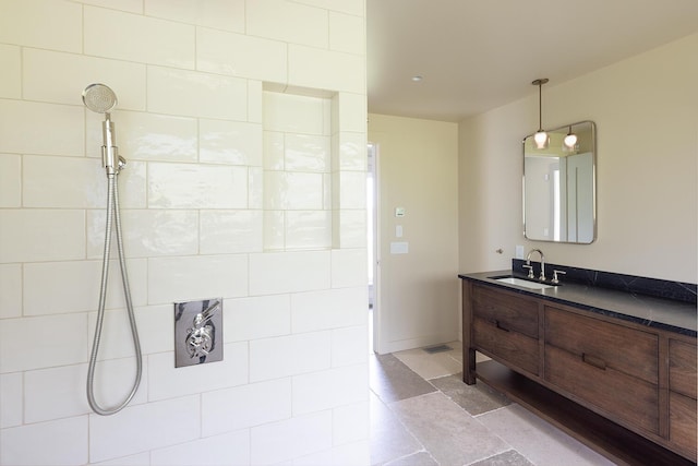 4 Ice House Pt, York, ME 03909 - bathroom with vanity and a tile shower