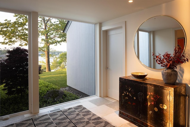 4 Ice House Pt, York, ME 03909 - entryway with plenty of natural light and recessed lighting