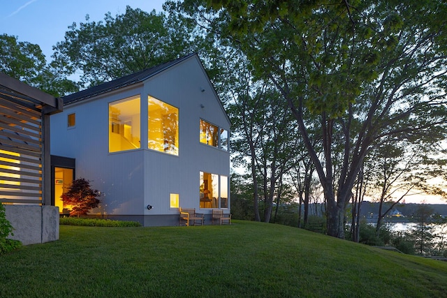 4 Ice House Pt, York, ME 03909 - view of property exterior featuring a lawn