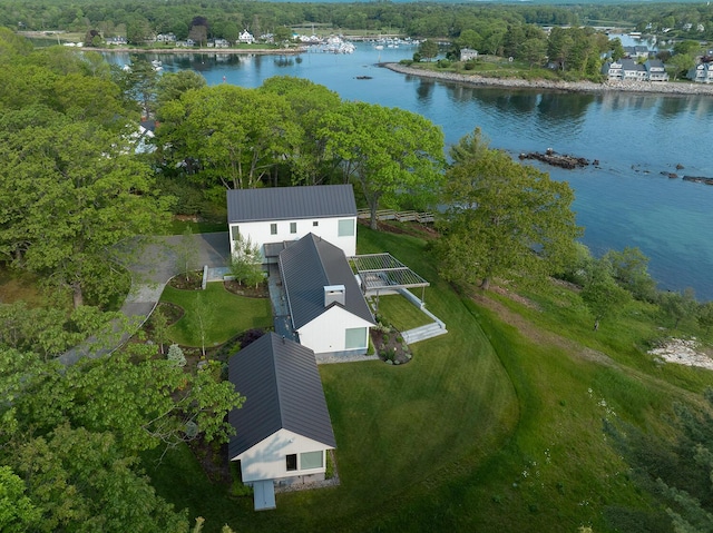 4 Ice House Pt, York, ME 03909 - bird's eye view of a nearby body of water