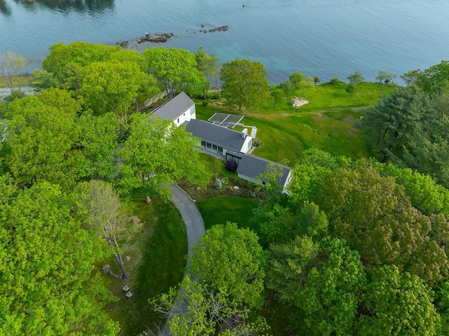 4 Ice House Pt, York, ME 03909 - aerial view of property and surrounding area featuring a nearby body of water
