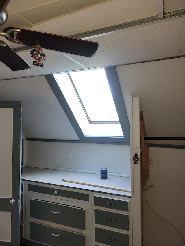 details featuring a skylight