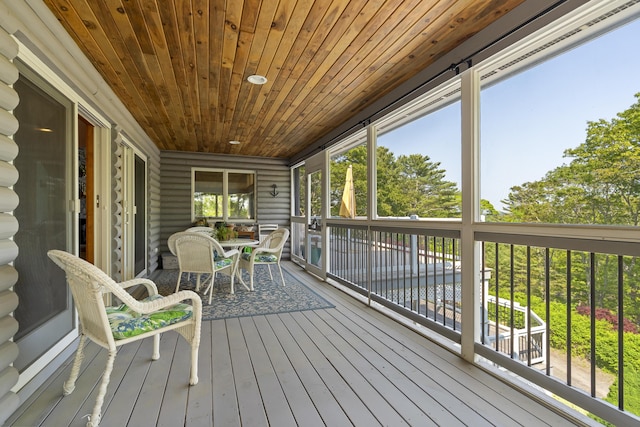 86 Firth Dr, Boothbay, ME 04537 - view of wooden terrace
