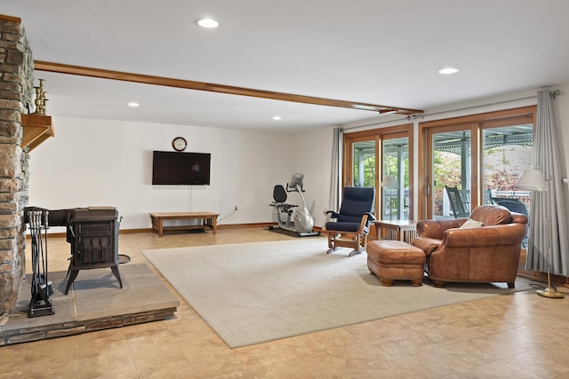 86 Firth Dr, Boothbay, ME 04537 - living room with recessed lighting