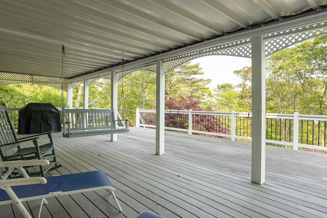 86 Firth Dr, Boothbay, ME 04537 - view of deck