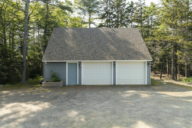 86 Firth Dr, Boothbay, ME 04537 - view of detached garage