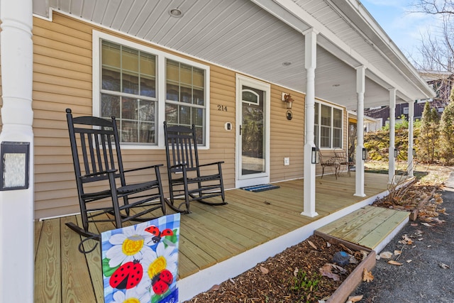 214 Gore Rd, Naples, ME 04055 - view of porch