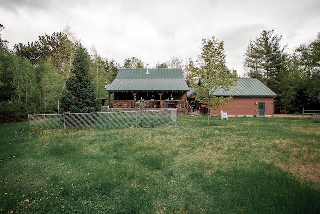 200 Averill Hill Rd, Dixfield, ME 04224 - view of yard