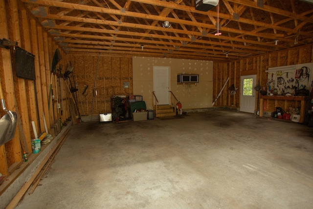 200 Averill Hill Rd, Dixfield, ME 04224 - garage featuring a garage door opener
