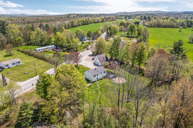 269 Hebron Rd, Buckfield, ME 04220 - view from above of property featuring a heavily wooded area