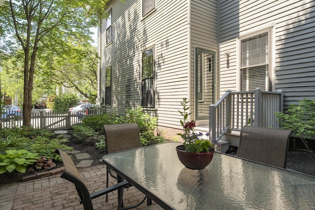 15 Obrion St Unit A, Portland, ME 04101 - view of patio / terrace featuring outdoor dining space