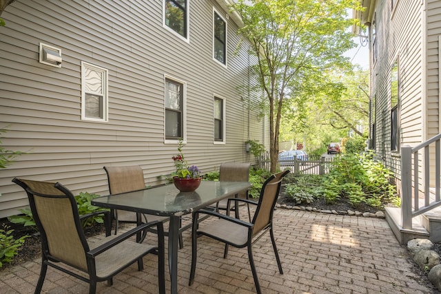 15 Obrion St Unit A, Portland, ME 04101 - view of patio / terrace featuring outdoor dining space