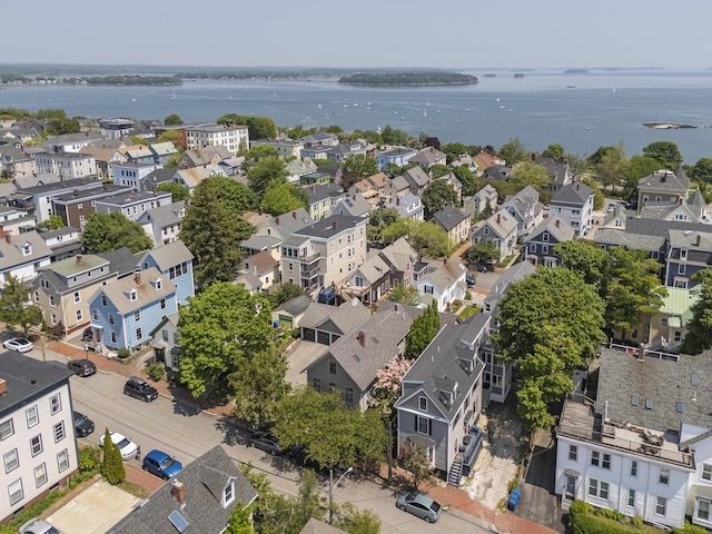15 Obrion St Unit A, Portland, ME 04101 - aerial overview of property's location featuring a nearby body of water and nearby suburban area