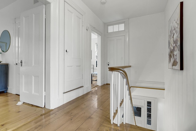 15 Obrion St Unit A, Portland, ME 04101 - corridor with light wood-style flooring