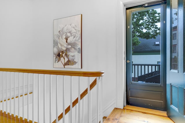 15 Obrion St Unit A, Portland, ME 04101 - entryway with wood finished floors