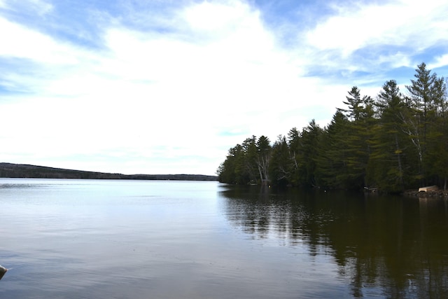 78 Martin Rd, Saint Albans, ME 04971 - property view of water featuring a wooded view