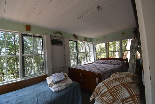78 Martin Rd, Saint Albans, ME 04971 - bedroom featuring wood ceiling