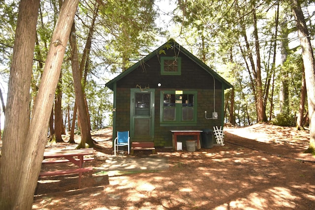 78 Martin Rd, Saint Albans, ME 04971 - view of outdoor structure with entry steps