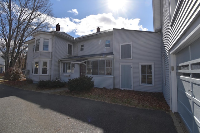 131 George St, Pittsfield, ME 04967 - back of property featuring a chimney