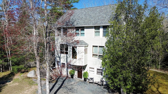 7 N Star Ln, Sullivan, ME 04664 - view of front of house featuring a shingled roof