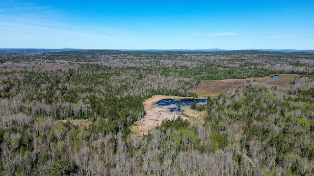 7 N Star Ln, Sullivan, ME 04664 - aerial view of property and surrounding area featuring a forest
