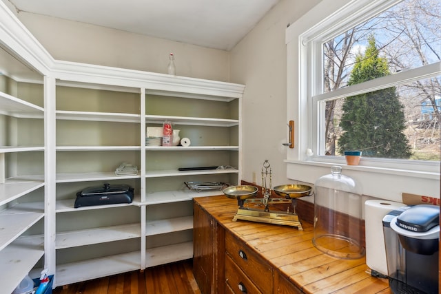 view of pantry