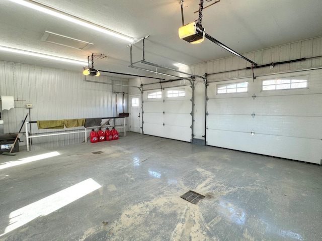 182 E Main St, Fort Kent, ME 04743 - garage featuring a garage door opener