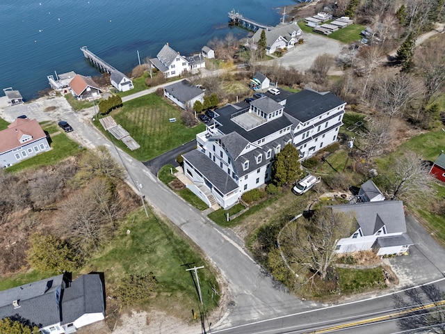 6 Merritt House Rd Unit 20, Harpswell, ME 04066 - aerial overview of property's location with a large body of water and nearby suburban area
