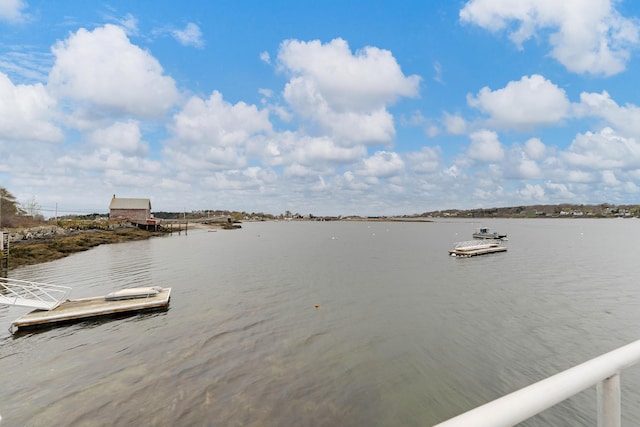 6 Merritt House Rd Unit 20, Harpswell, ME 04066 - water view with a floating dock