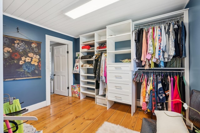 view of closet