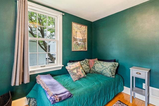 9 Phillips Rd, Falmouth, ME 04105 - bedroom with wood finished floors and baseboards